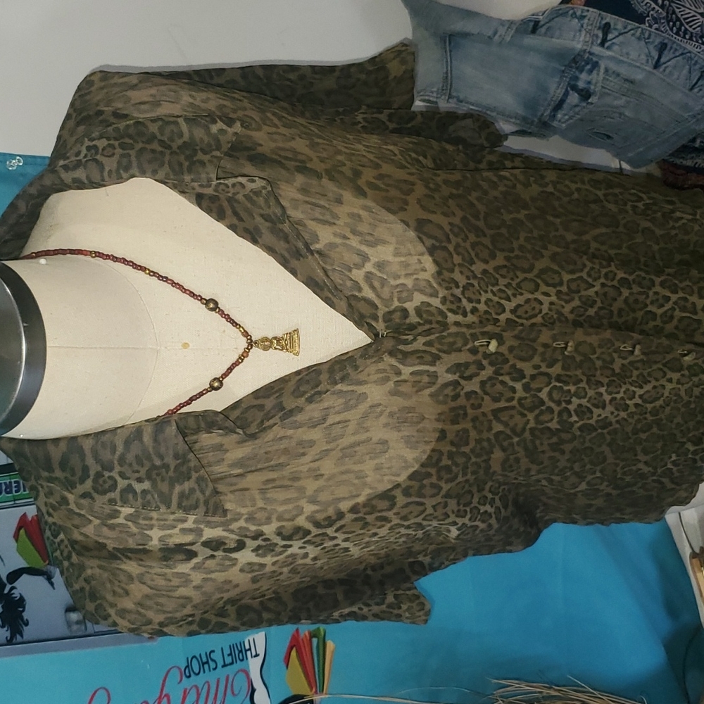 Sanoon leopard print Blouse